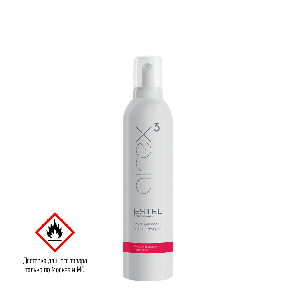 Мусс для волос сильная фиксация AIREX, 300 мл
