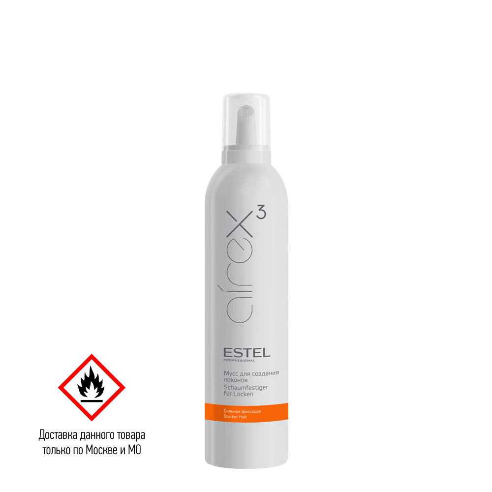 Мусс для создания локонов сильная фиксация AIREX, 300 мл