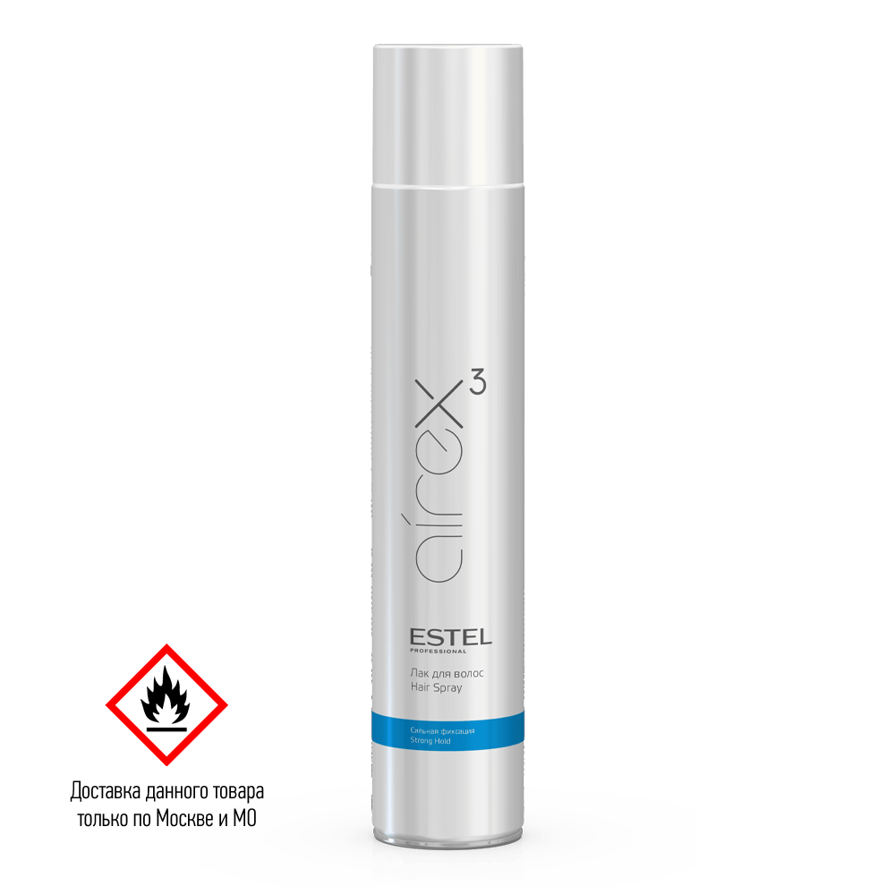 Лак для волос сильная фиксация AIREX, 500 мл
