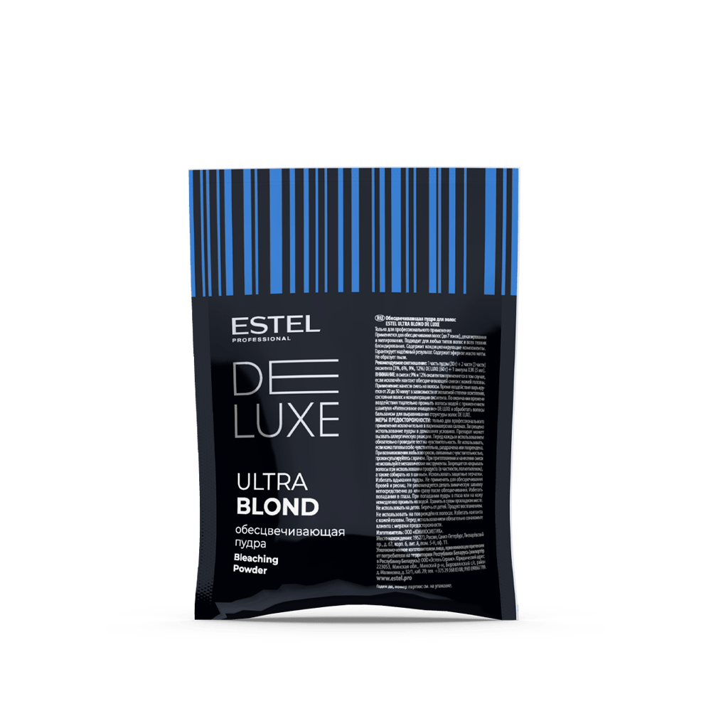 Обесцвечивающая пудра для волос DE LUXE ULTRA BLOND, 30 г