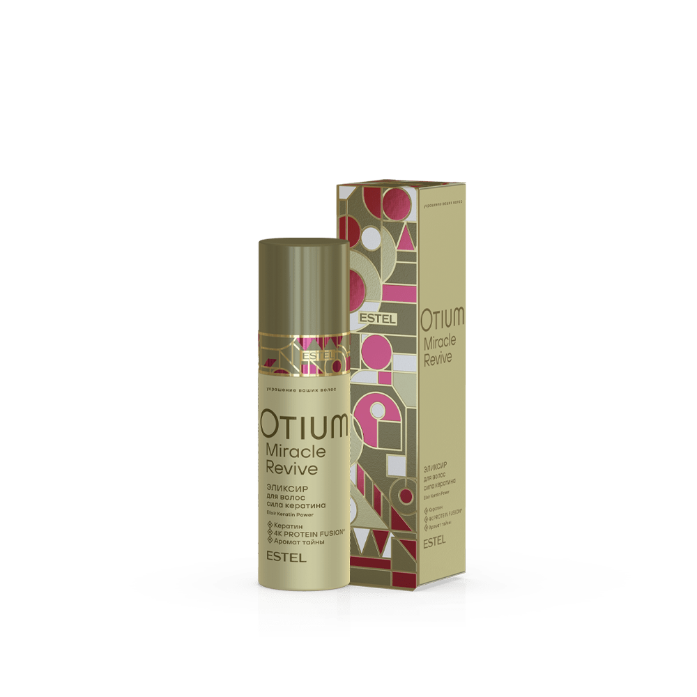 Эликсир для волос "Сила кератина" OTIUM MIRACLE REVIVE, 100 мл