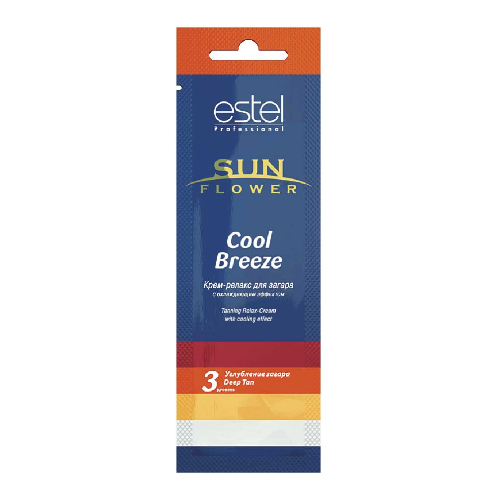 Крем-релакс для загара SUN Flower Cool Breeze, 15 мл