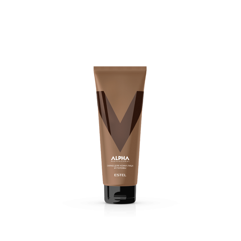 Скраб для кожи лица и головы ESTEL ALPHA PRO, 250 мл