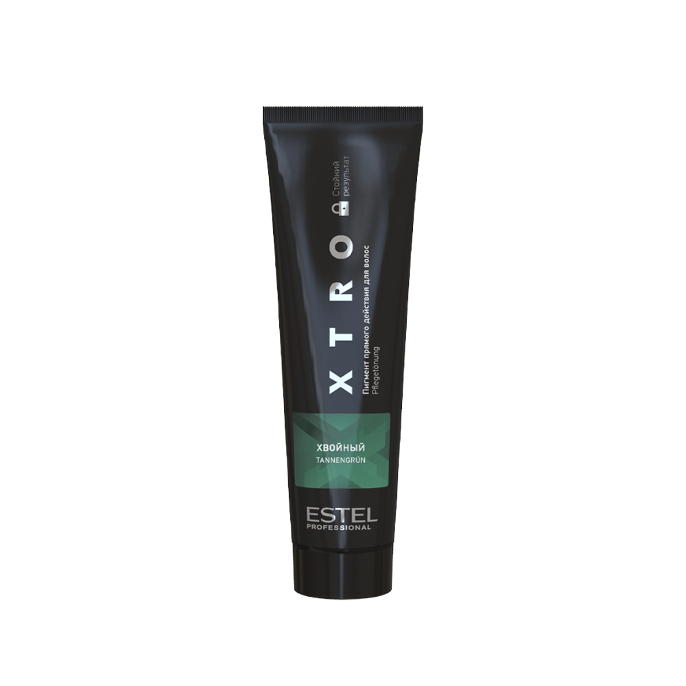 Пигмент прямого действия для волос XTRO BLACK Хвойный, 100 мл