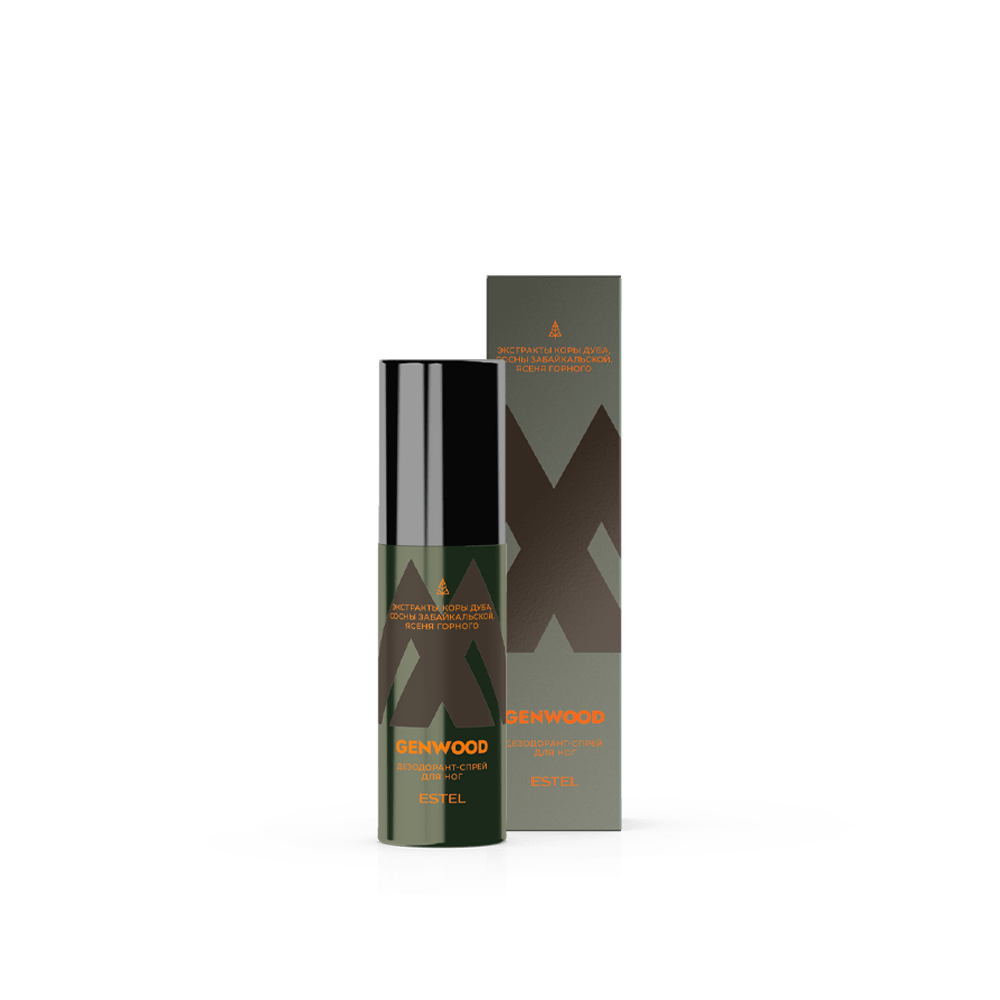 Дезодорант-спрей для ног ESTEL ALPHA GENWOOD, 100 мл