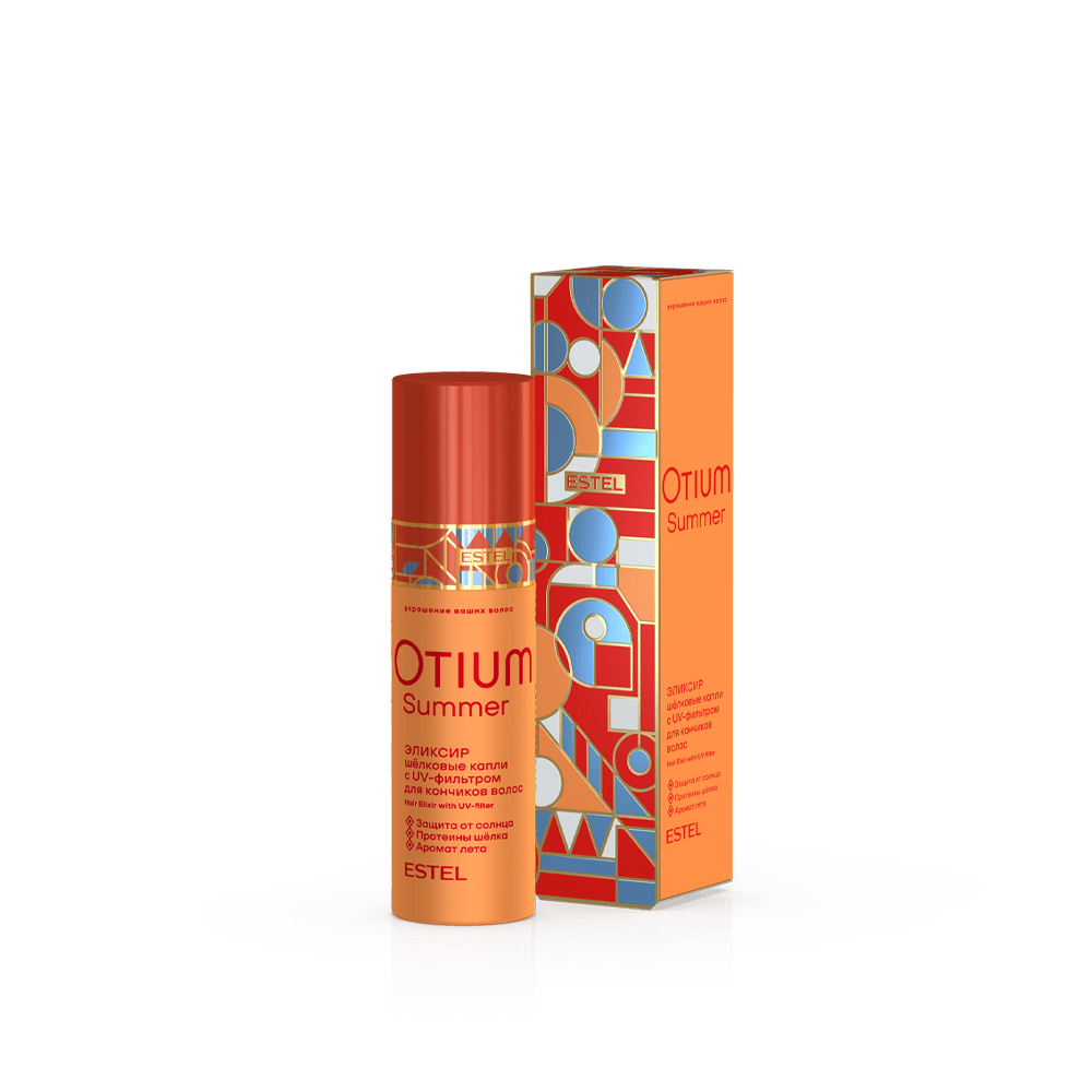 Эликсир «Шёлковые капли» с UV-фильтром для кончиков волос OTIUM SUMMER, 100 мл