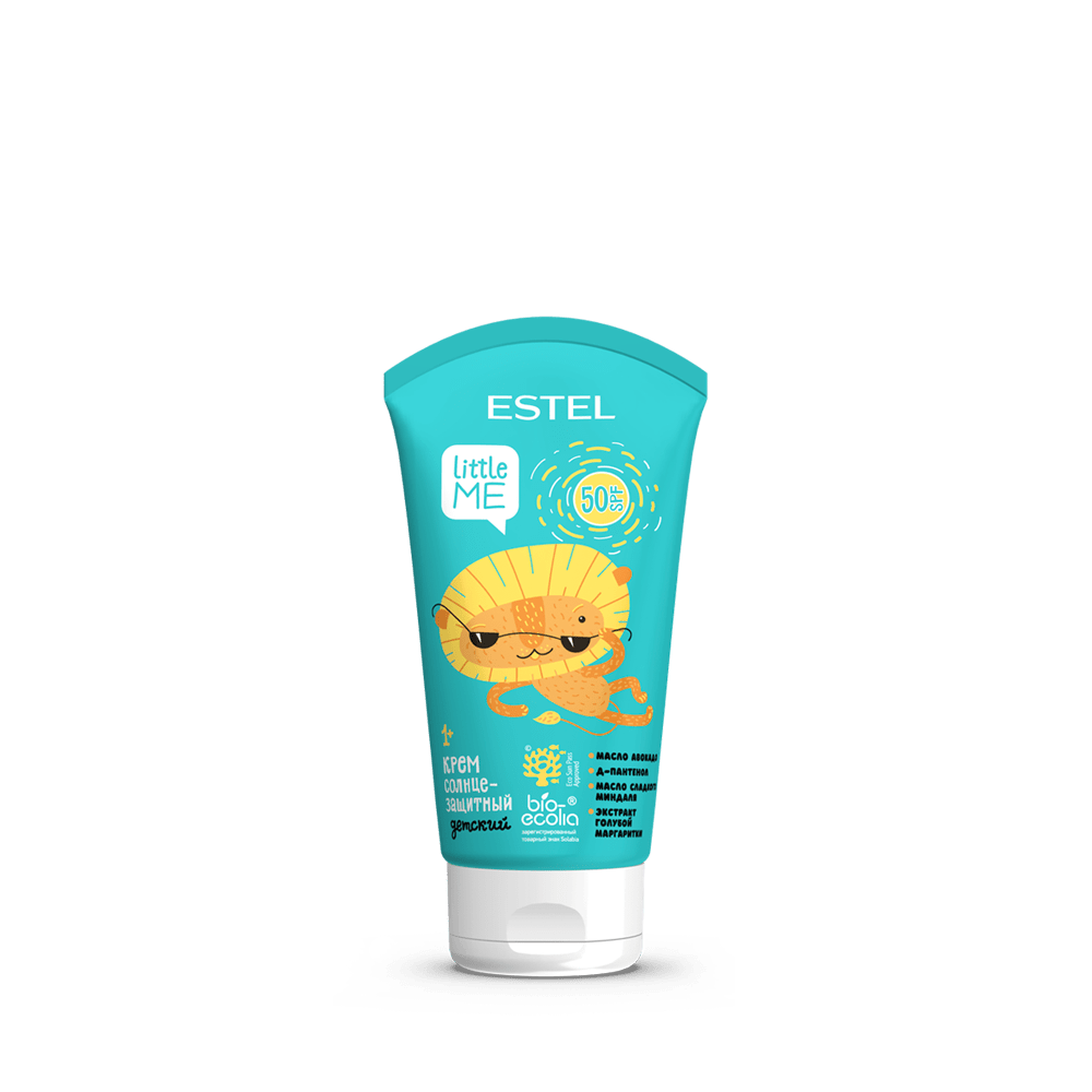 Детский солнцезащитный крем для лица и тела SPF 50 ESTEL LITTLE ME, 150 мл