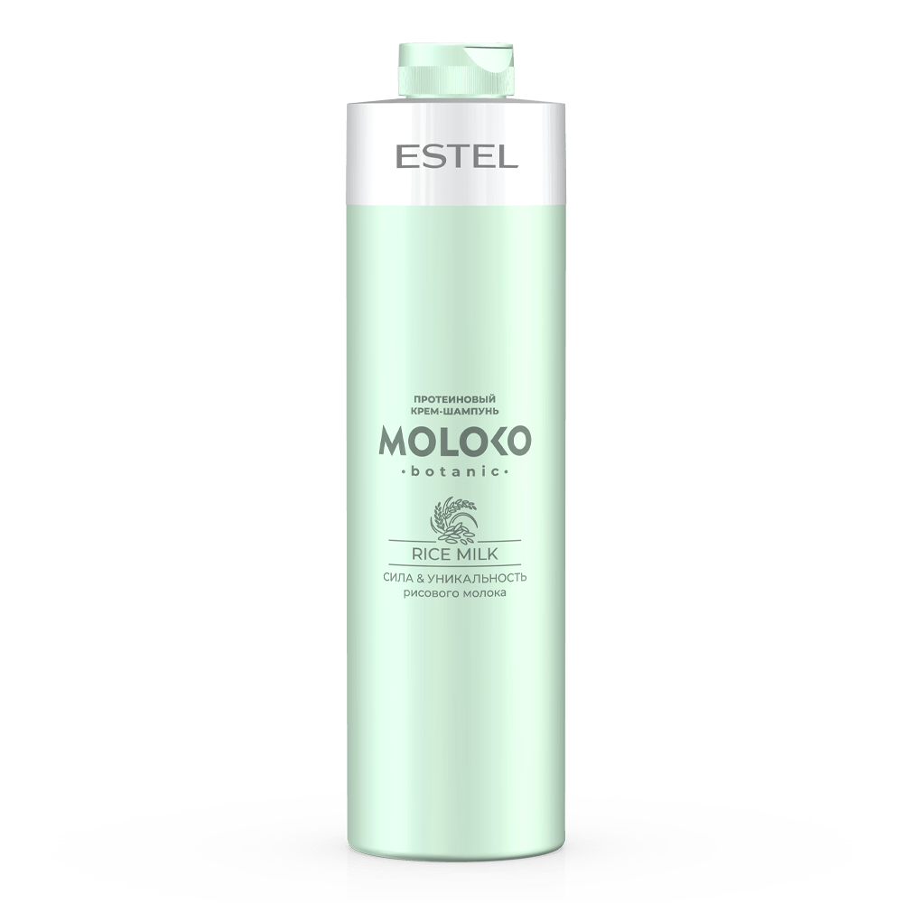 Протеиновый крем-шампунь для волос ESTEL Moloko botanic, 1000 мл