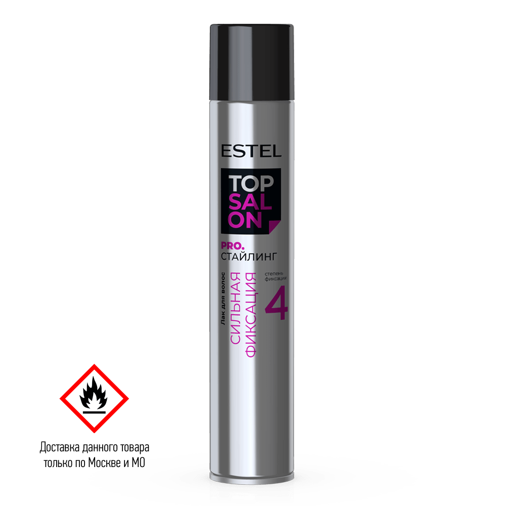 Лак для волос ESTEL TOP SALON PRO.СТАЙЛИНГ сильная фиксация, 400 мл