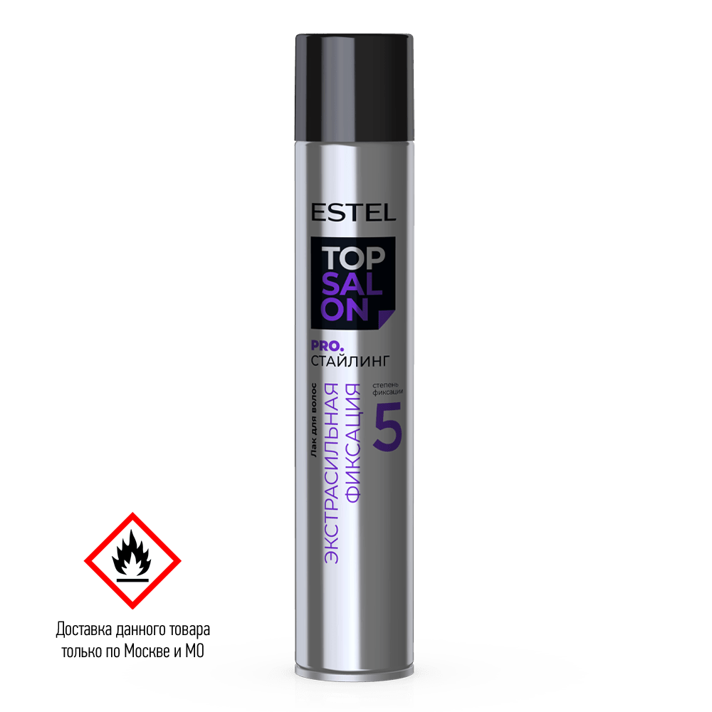 Лак для волос ESTEL TOP SALON PRO.СТАЙЛИНГ экстрасильная фиксация, 400 мл