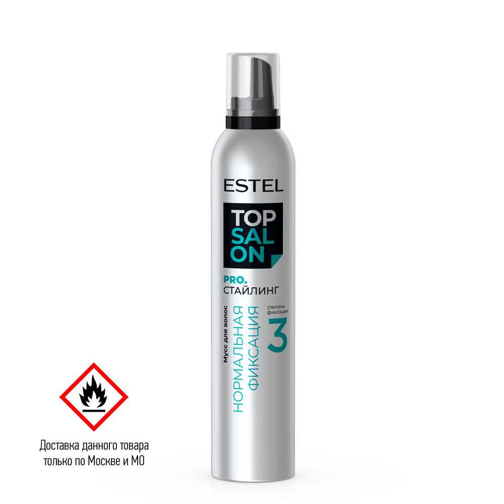 Мусс для волос ESTEL TOP SALON PRO.СТАЙЛИНГ нормальная фиксация, 350 мл