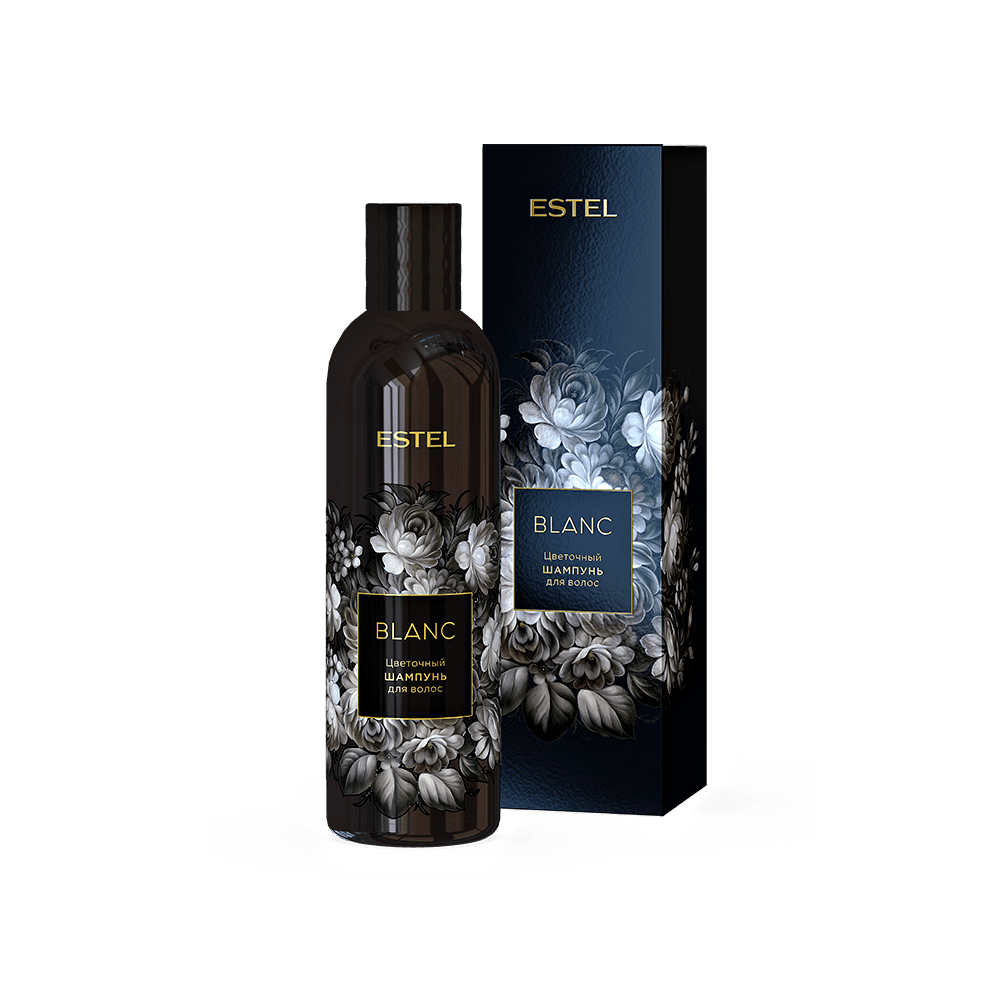 Цветочный шампунь для волос ESTEL BLANC