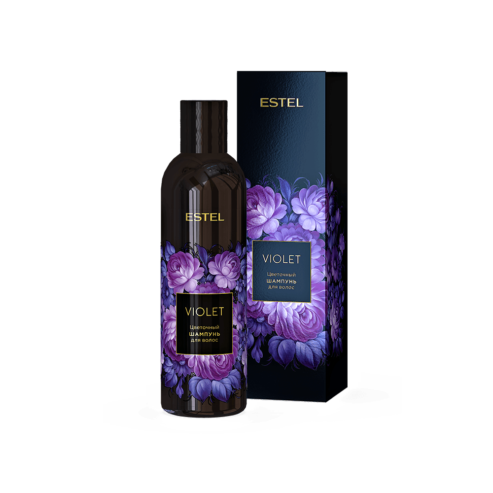 Цветочный шампунь для волос ESTEL VIOLET