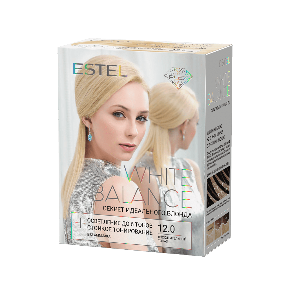 Секрет идеального блонда ESTEL WHITE BALANCE тон 12.0 Восхитительный топаз