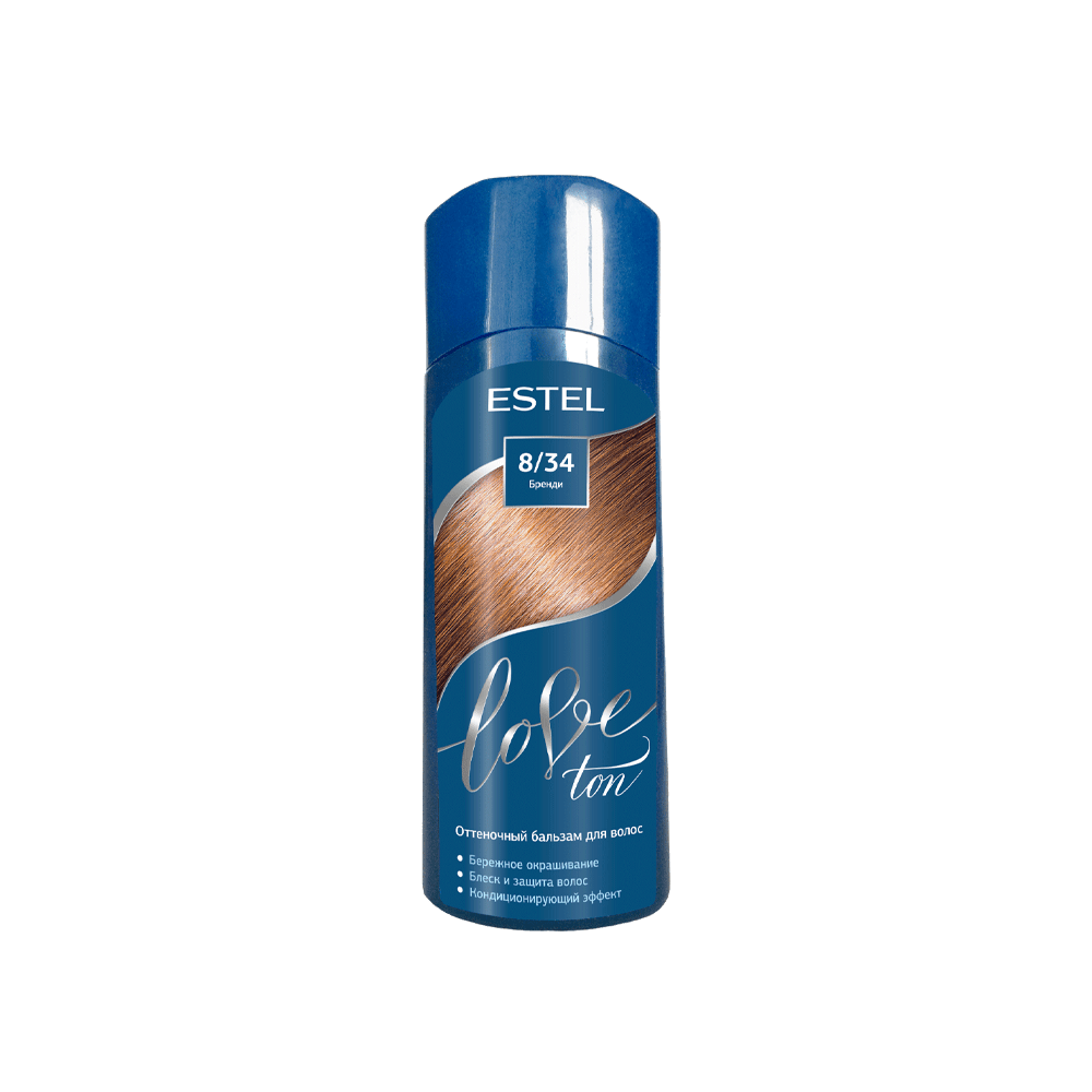 Оттеночный бальзам для волос ESTEL LOVE TON Бренди 8/34, 150 мл