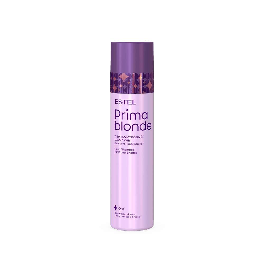 Перламутровый шампунь для оттенков блонд PRIMA BLONDE, 250 мл